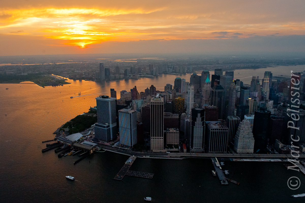 Manhattan sunset