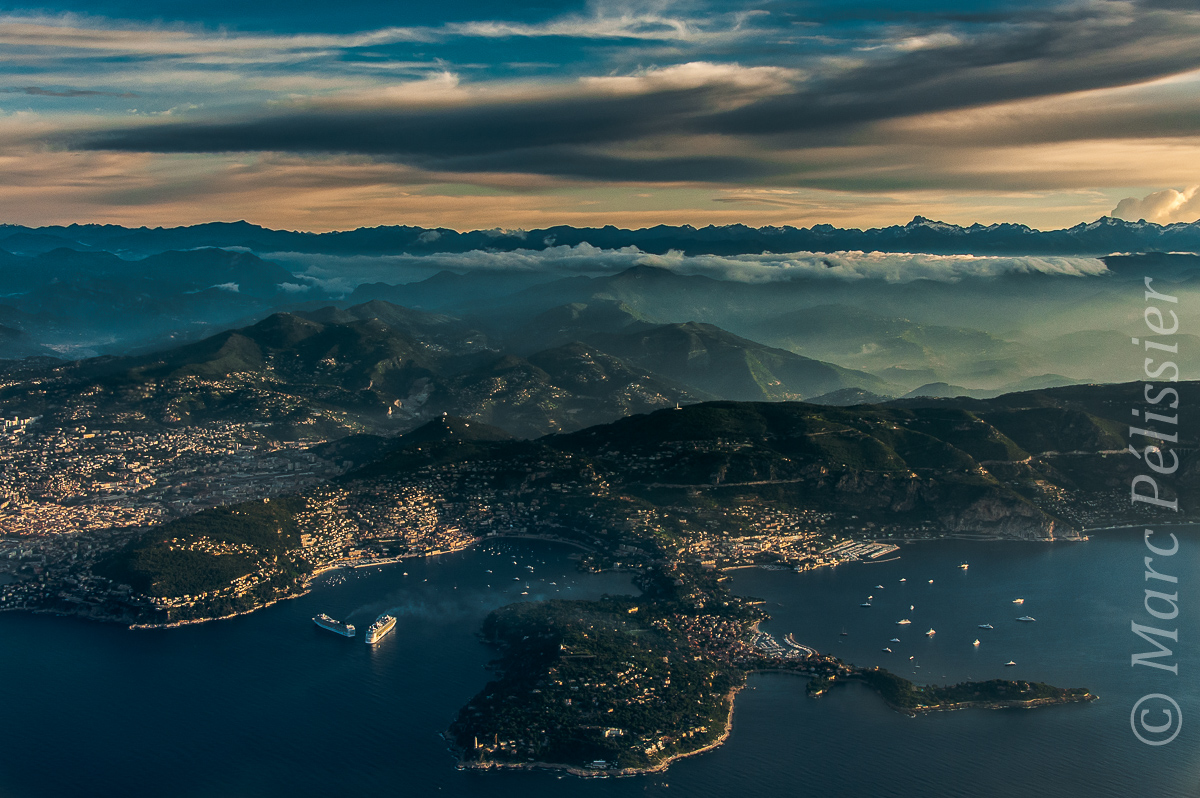 Sunrise on St Jean Cap Ferrat